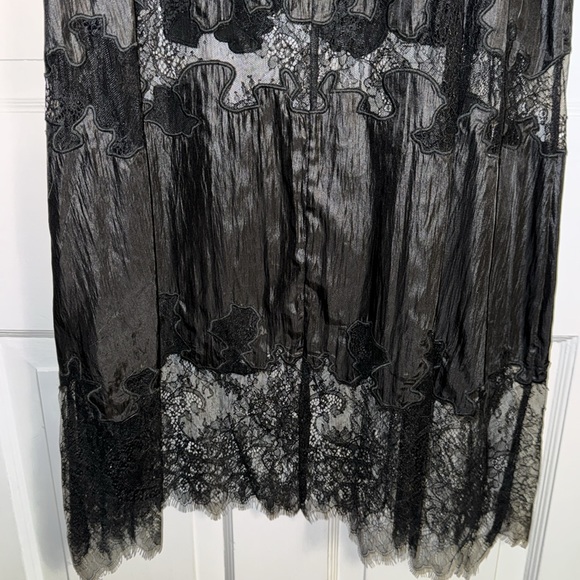 NWT ROBERT RODRIGUEZ BLACK LACE SLIP DRESS - Picture 10 of 14